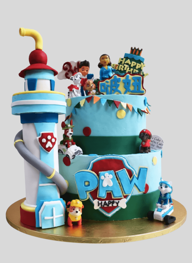 Ravishing Paw Patrol Cake