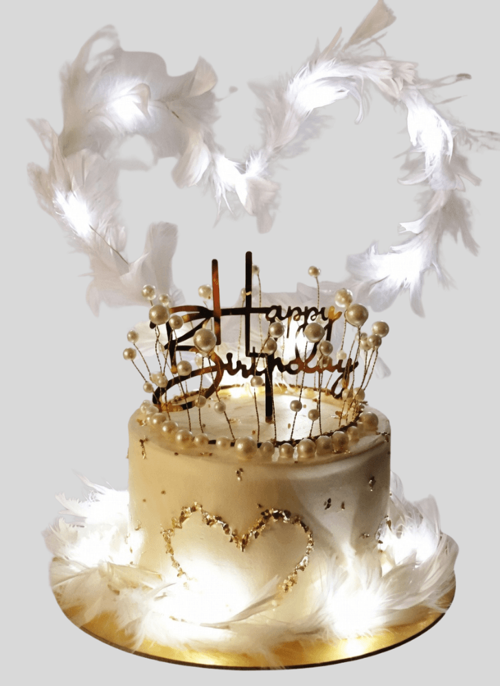 Dazzling Wing Cake