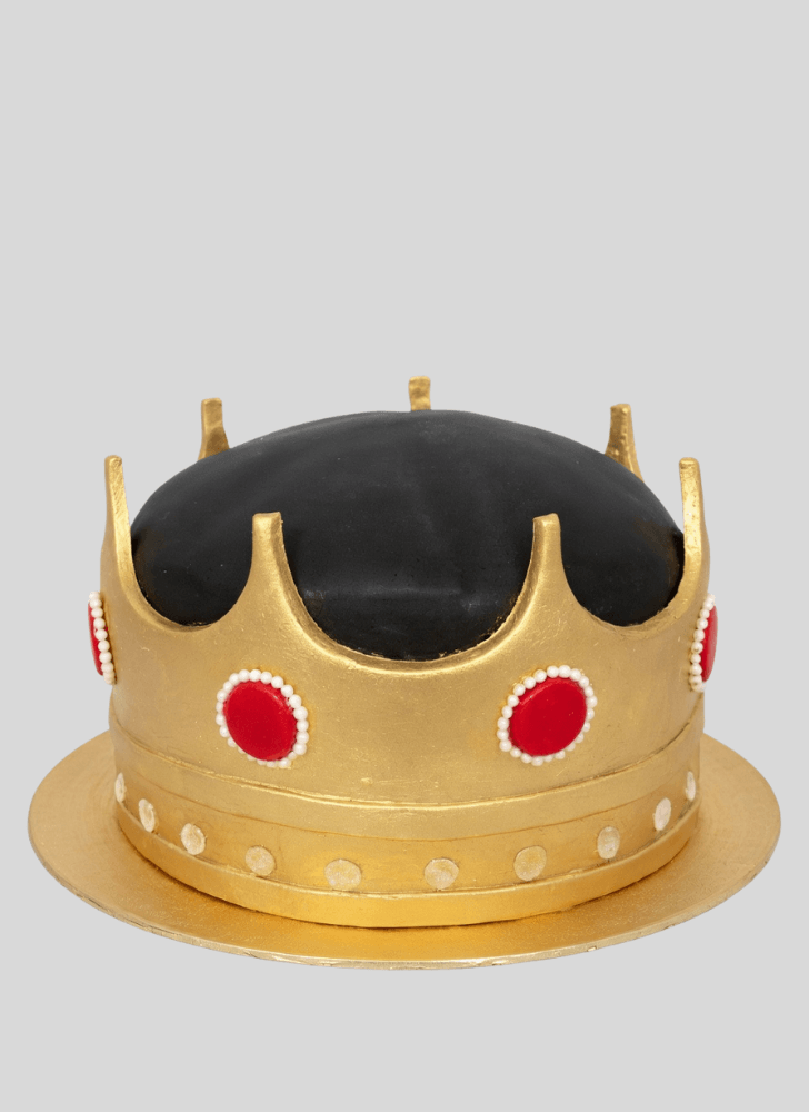Beauteous King Crown Cake