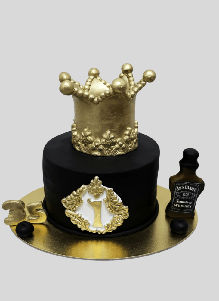 Charming King Crown Cake