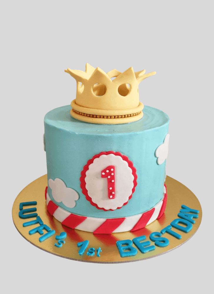 Fascinating King Crown Cake