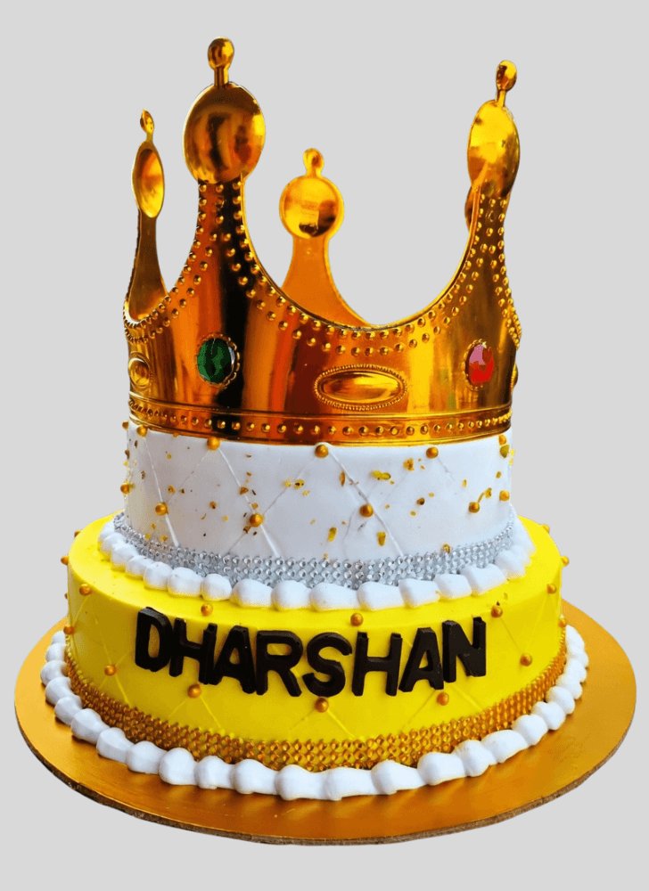 Fine King Crown Cake