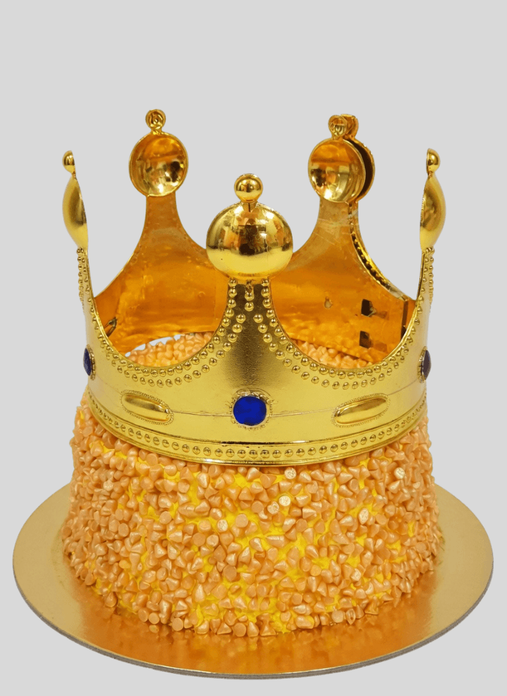 Handsome King Crown Cake