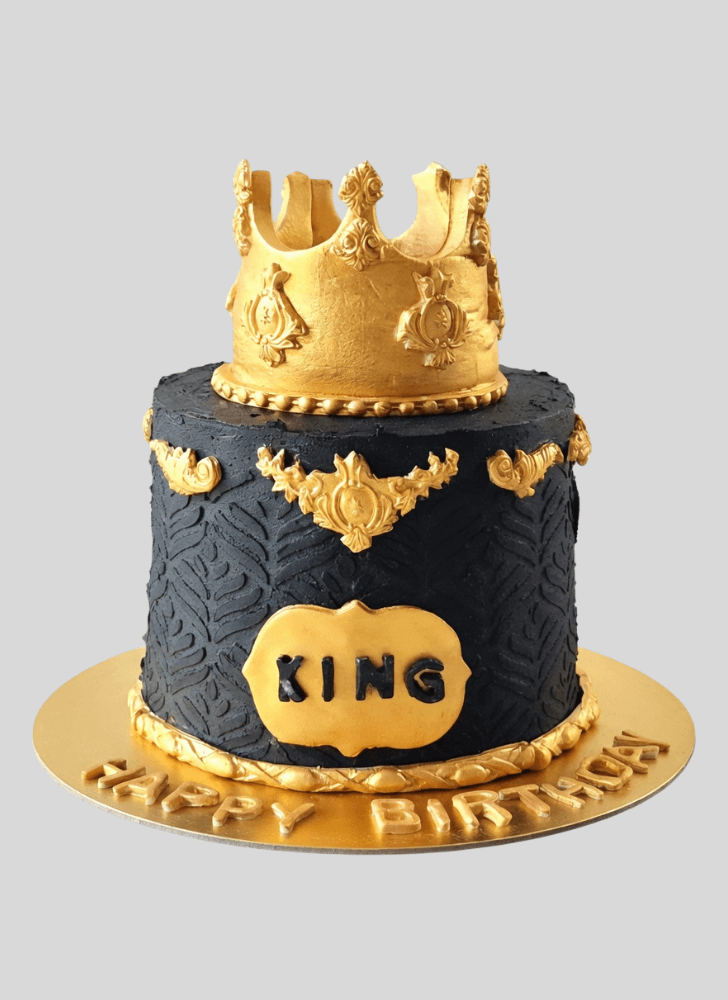 Nice King Crown Cake