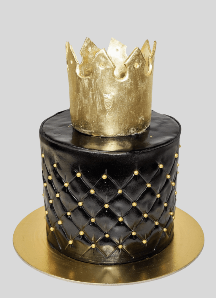 Radiant King Crown Cake