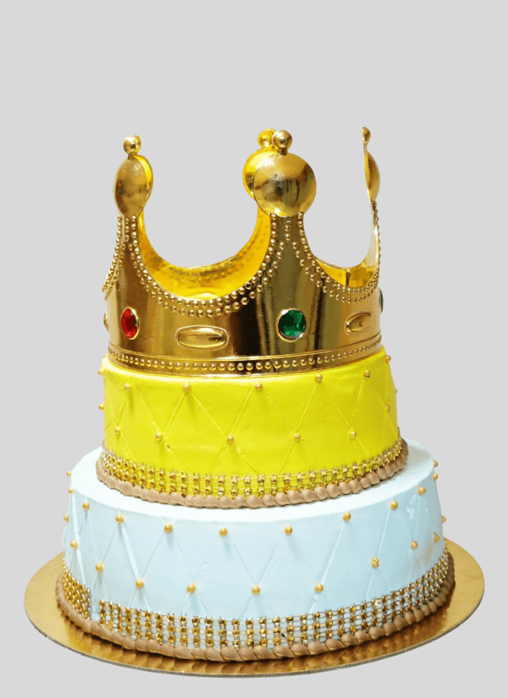 Resplendent King Crown Cake