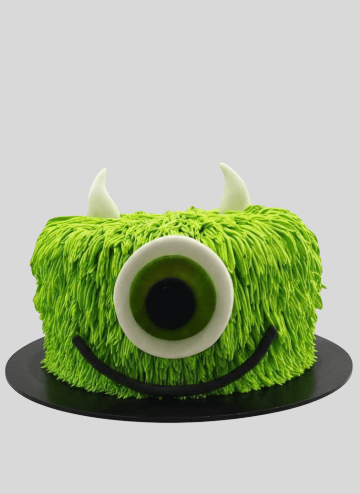 Adorable Mike Wazowski Cake
