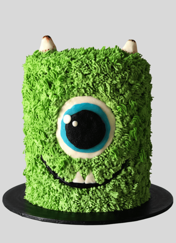 Alluring Mike Wazowski Cake