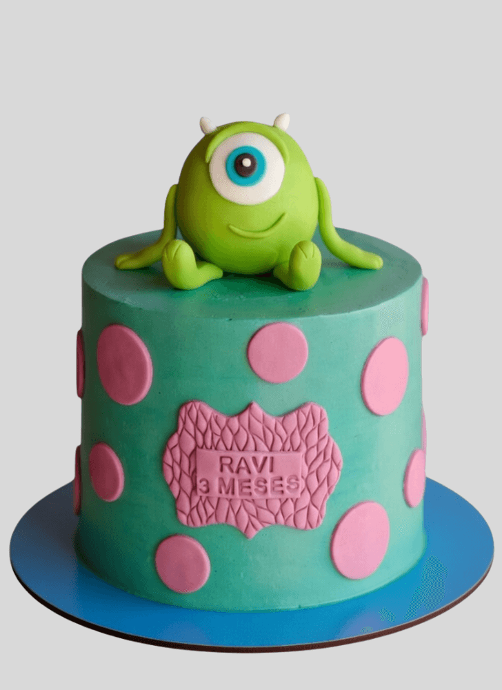 Beauteous Mike Wazowski Cake