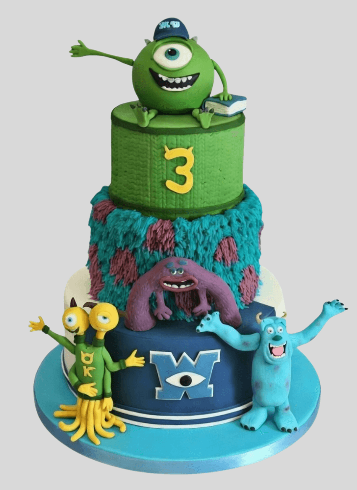 Bewitching Mike Wazowski Cake