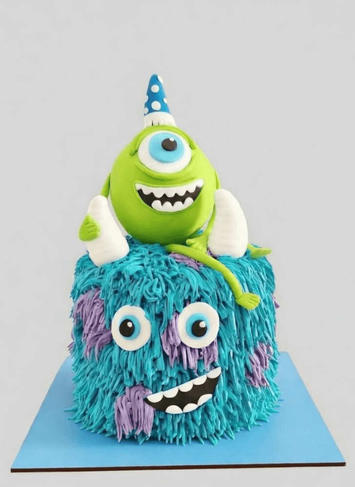 Charming Mike Wazowski Cake