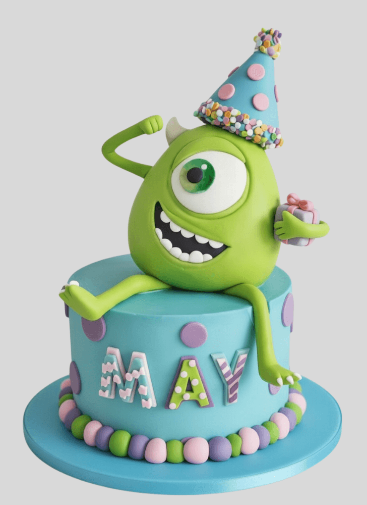 Classy Mike Wazowski Cake