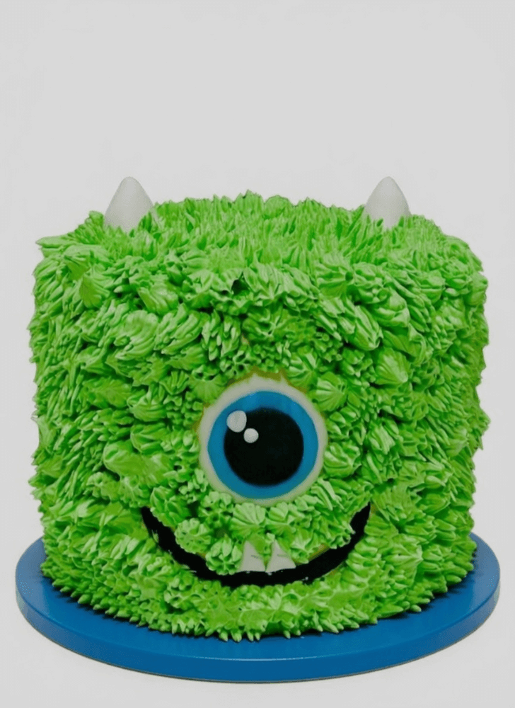 Dazzling Mike Wazowski Cake