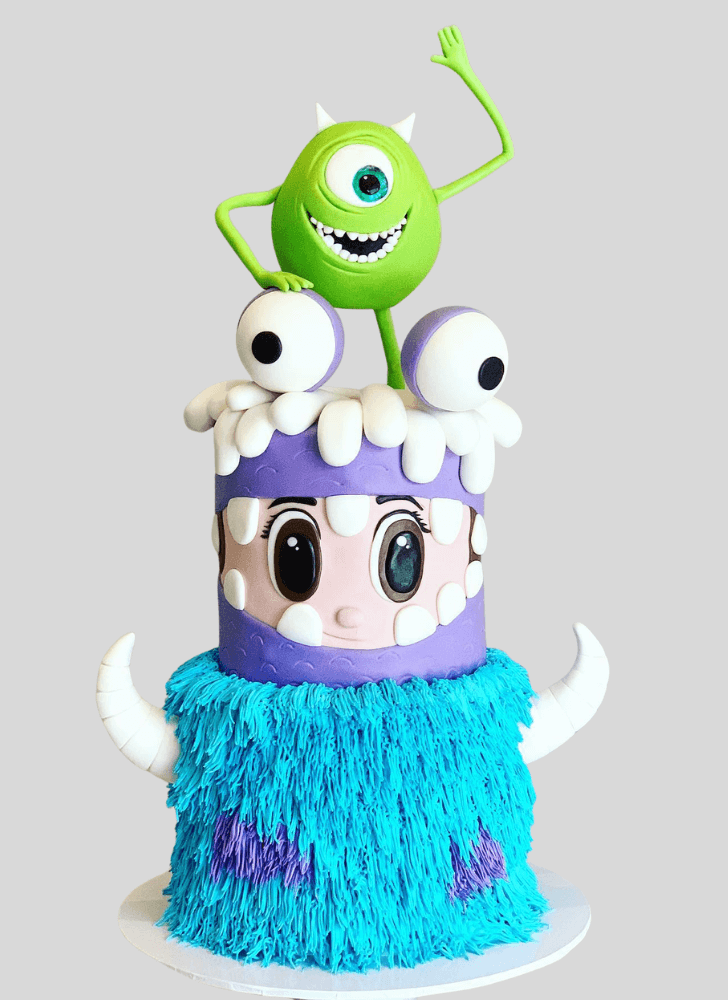 Fascinating Mike Wazowski Cake