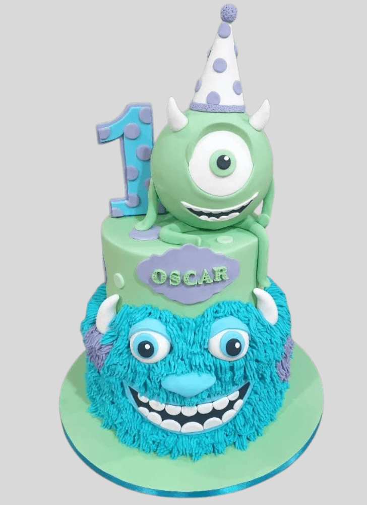 Good Looking Mike Wazowski Cake