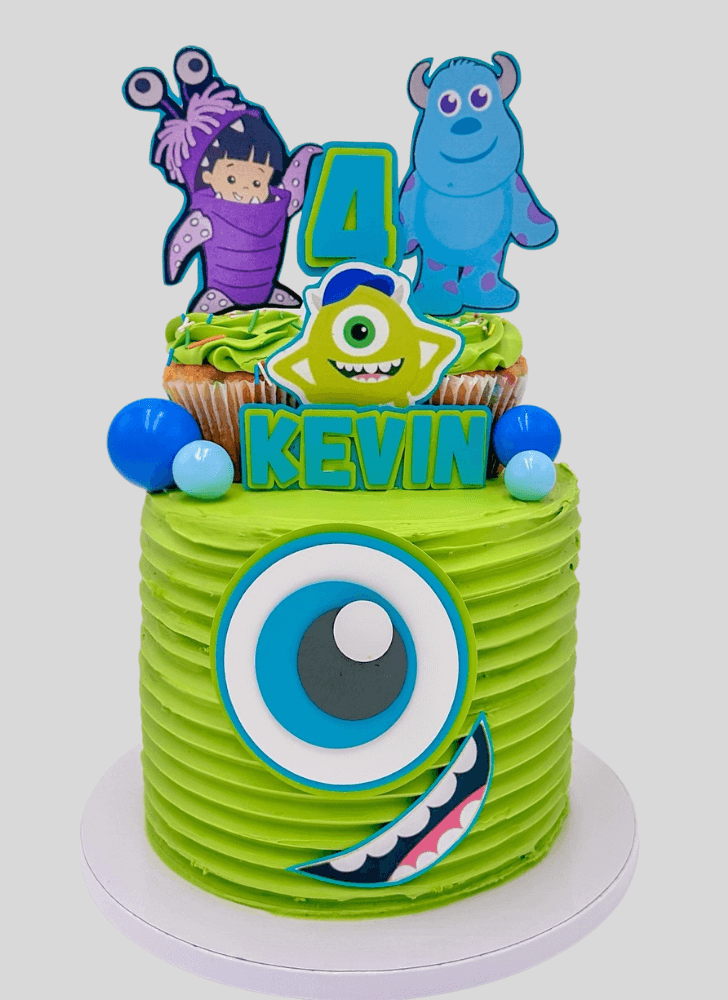 Graceful Mike Wazowski Cake
