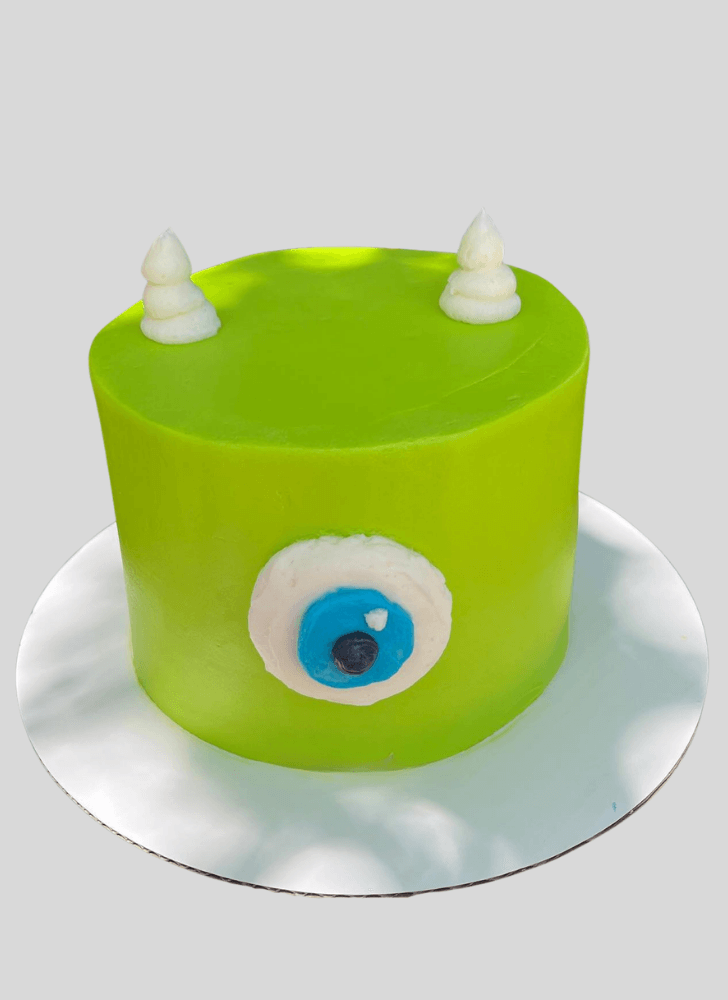 Magnetic Mike Wazowski Cake