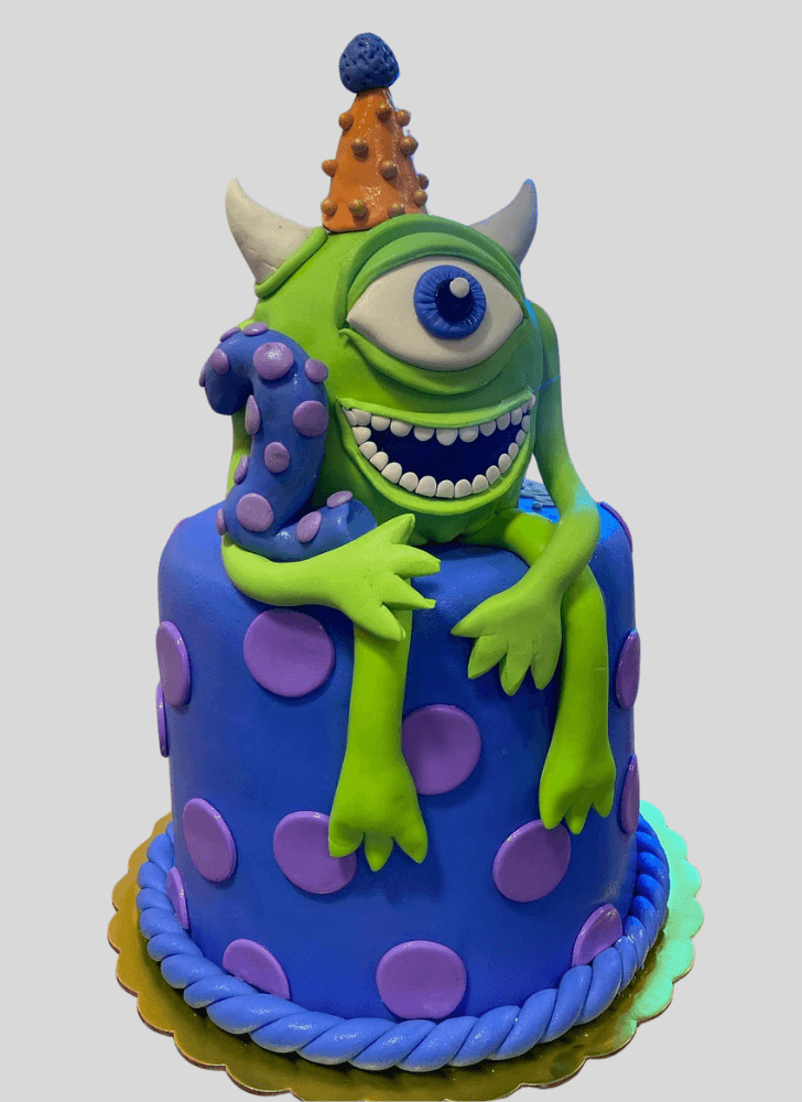 Magnificent Mike Wazowski Cake