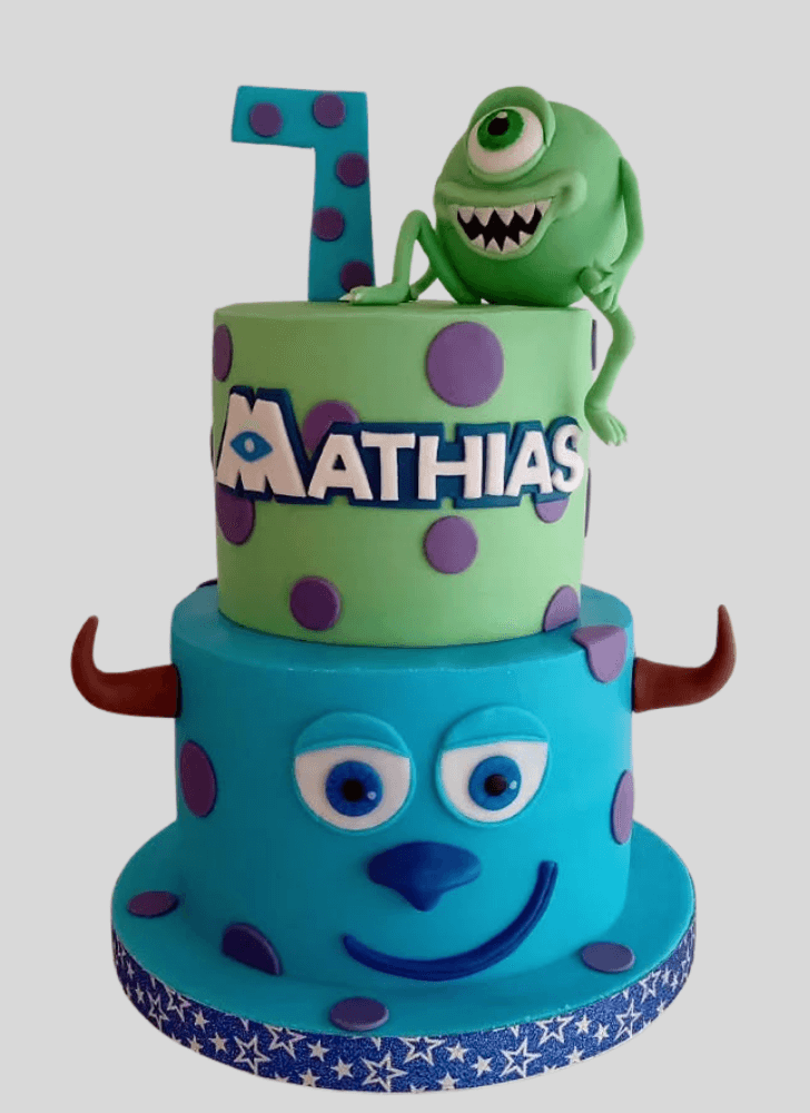 Marvelous Mike Wazowski Cake