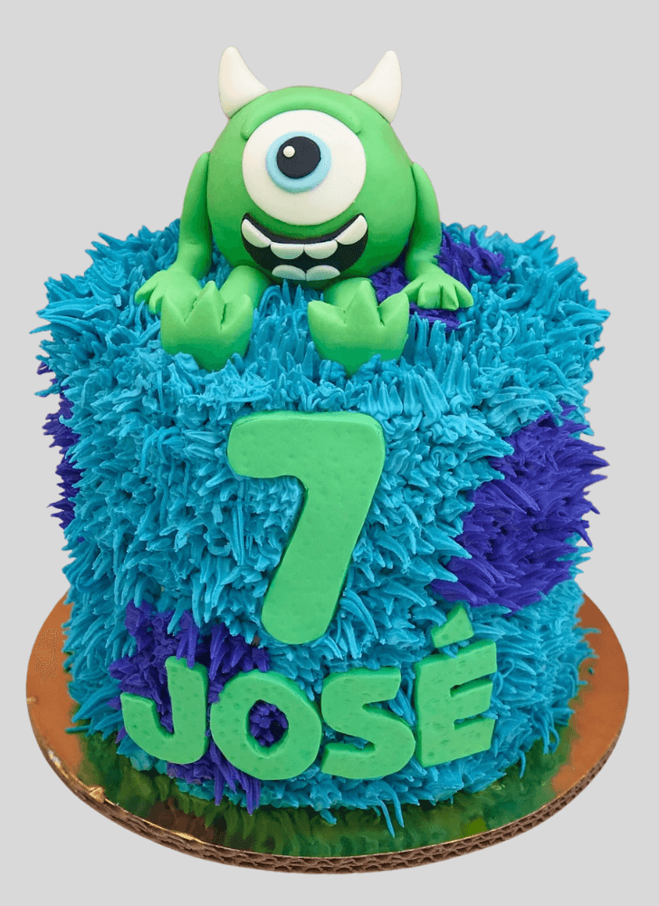 Mesmeric Mike Wazowski Cake