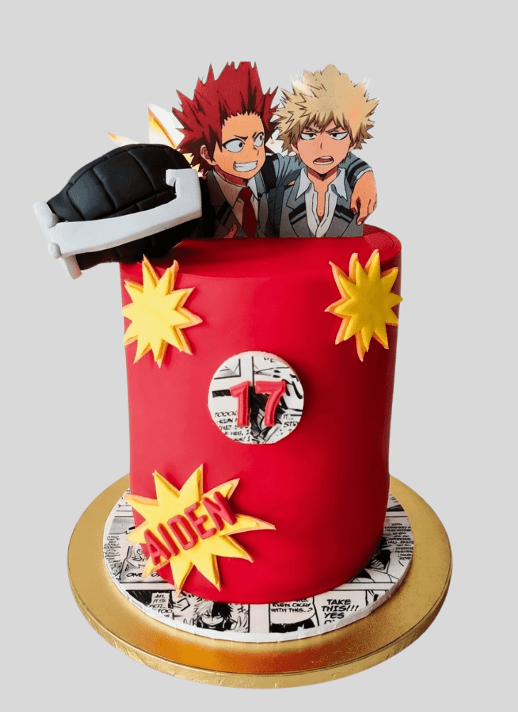 Angelic My Hero Academia Cake