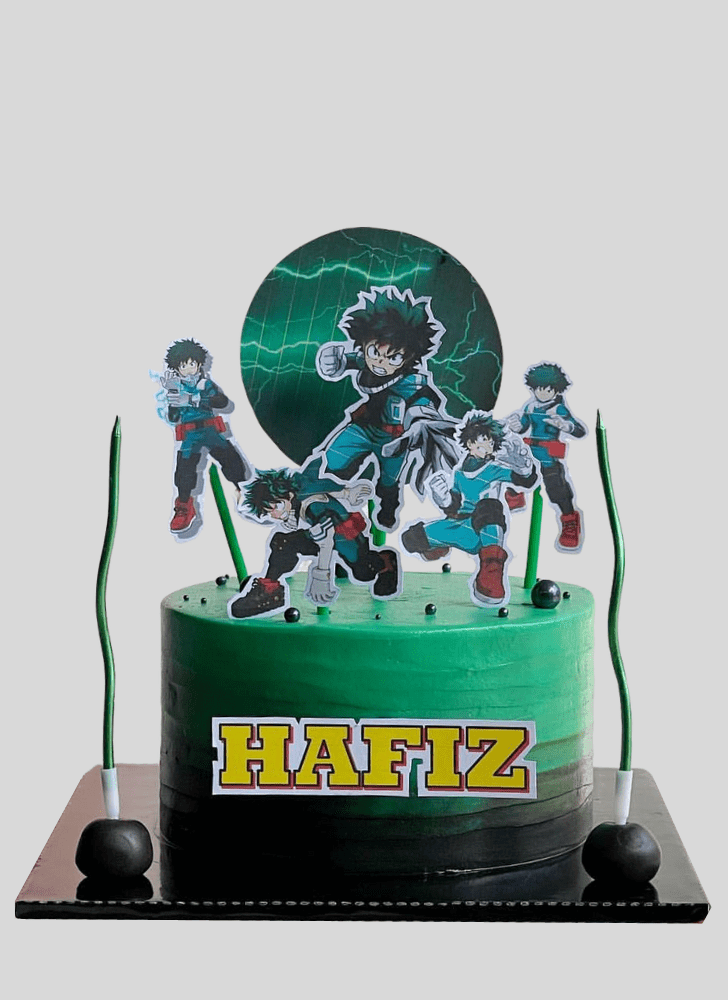 Appealing My Hero Academia Cake