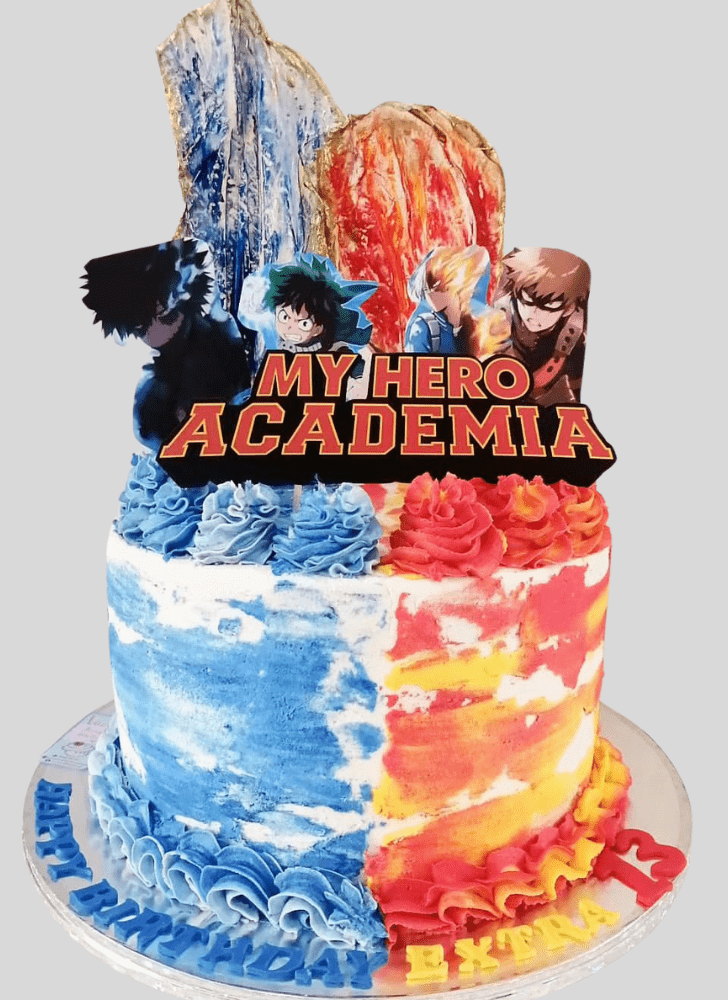 Beauteous My Hero Academia Cake