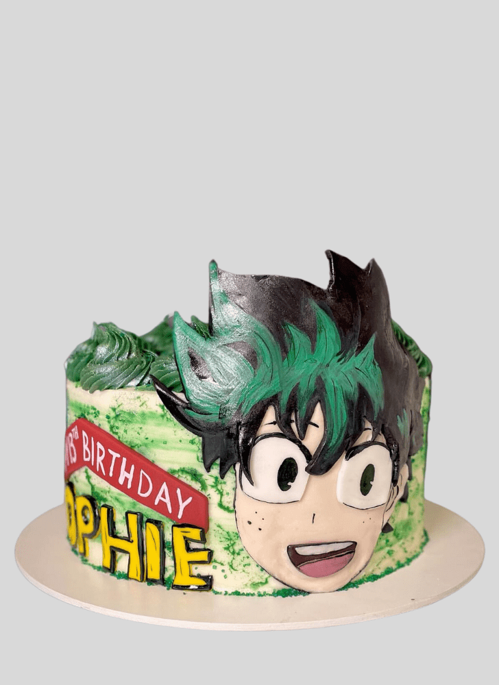Bewitching My Hero Academia Cake