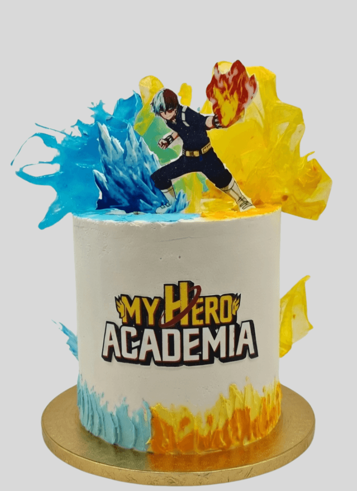 Delicate My Hero Academia Cake