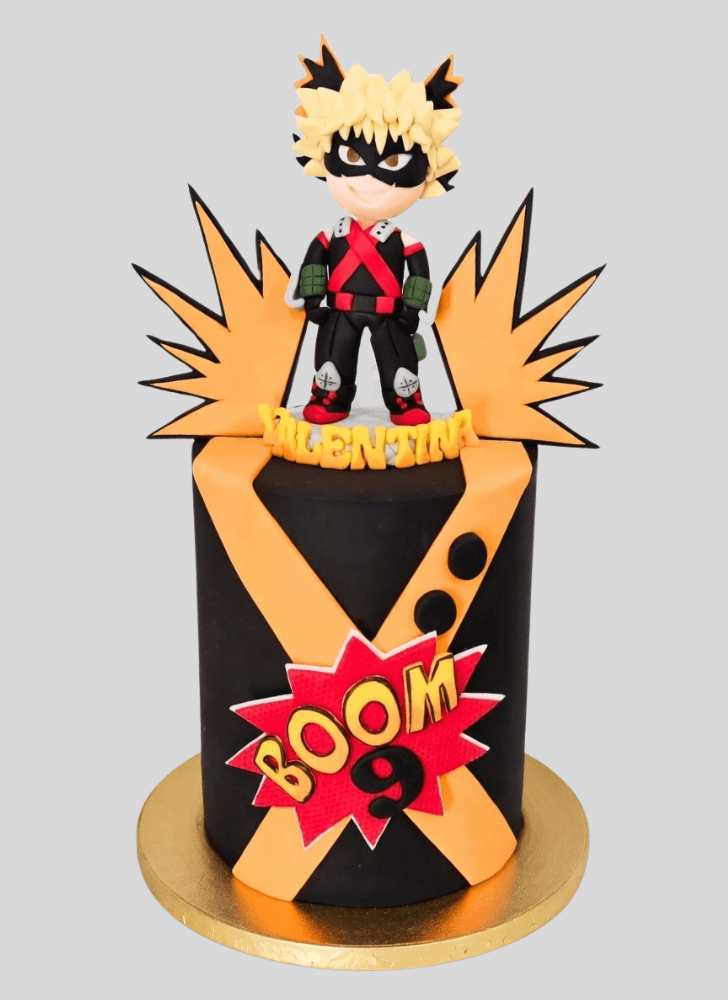 Refined My Hero Academia Cake