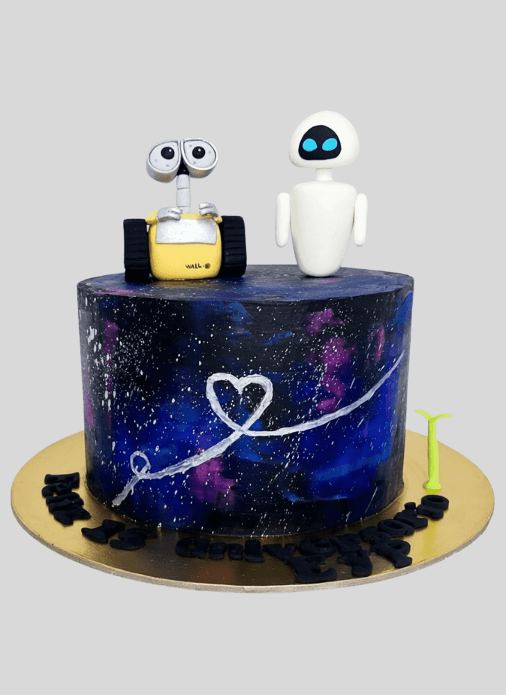 Beauteous Wall-E Cake