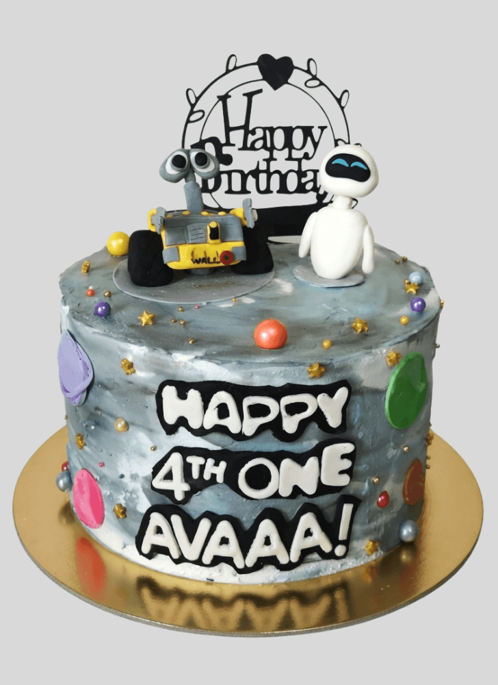 Dazzling Wall-E Cake