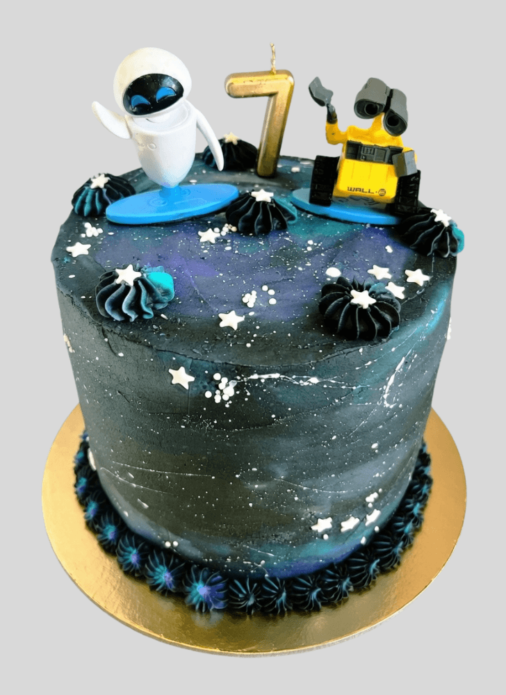 Delicate Wall-E Cake