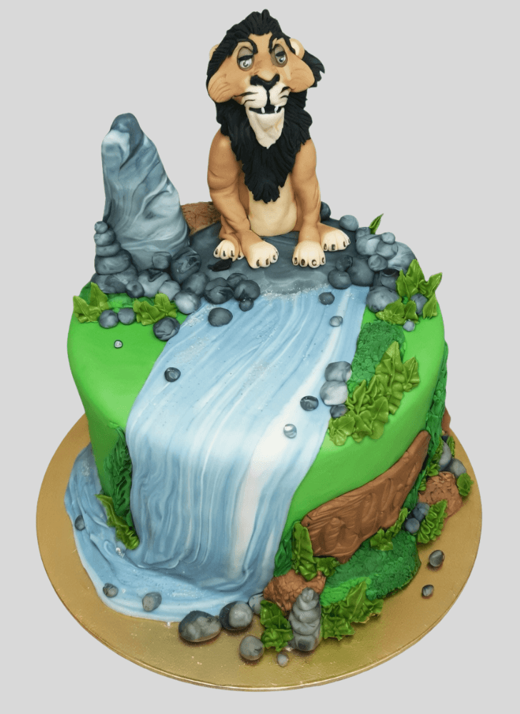 Adorable Scar Cake