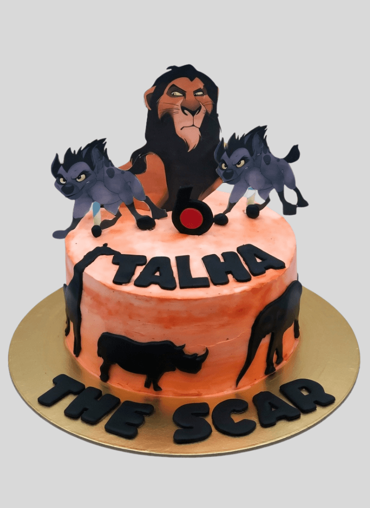 Captivating Scar Cake