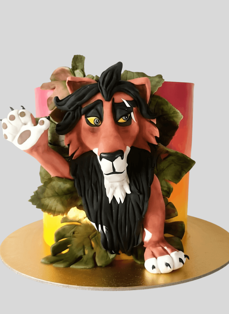Classy Scar Cake