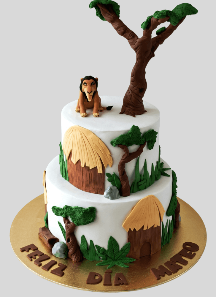 Cute Scar Cake