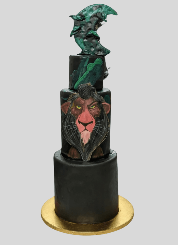 Dazzling Scar Cake
