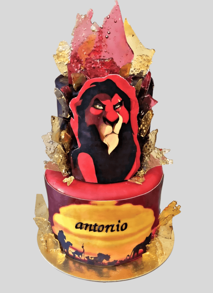 Delicate Scar Cake