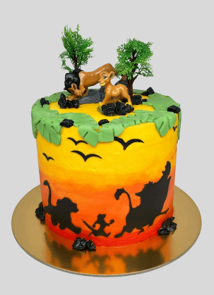 Elegant Scar Cake