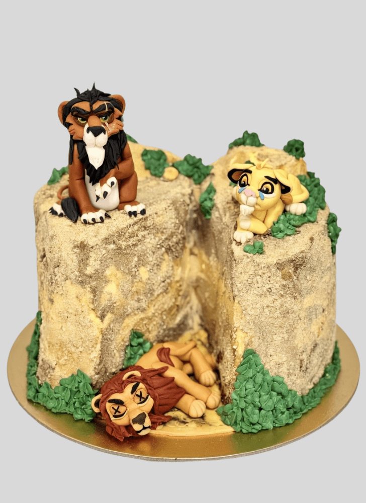 Enticing Scar Cake