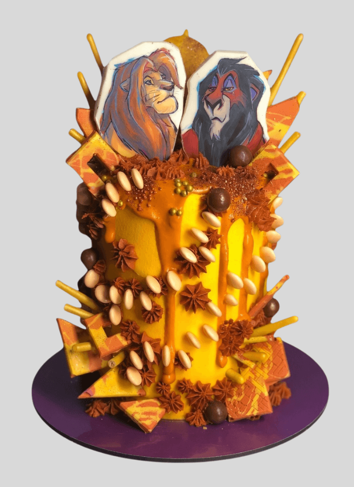 Handsome Scar Cake