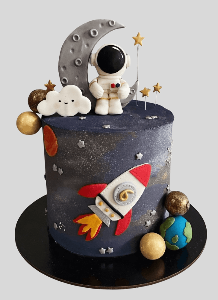 Captivating Space Cake