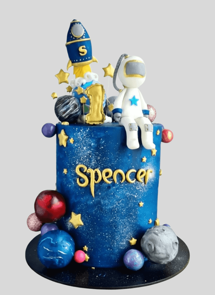 Dazzling Space Cake