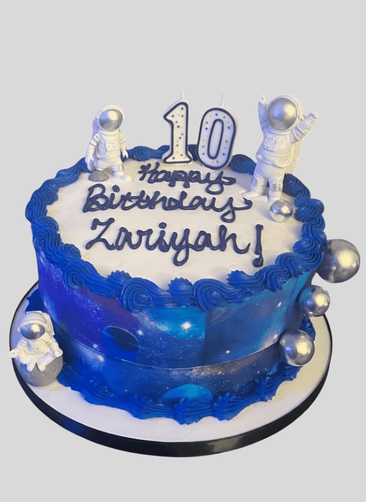 Elegant Space Cake
