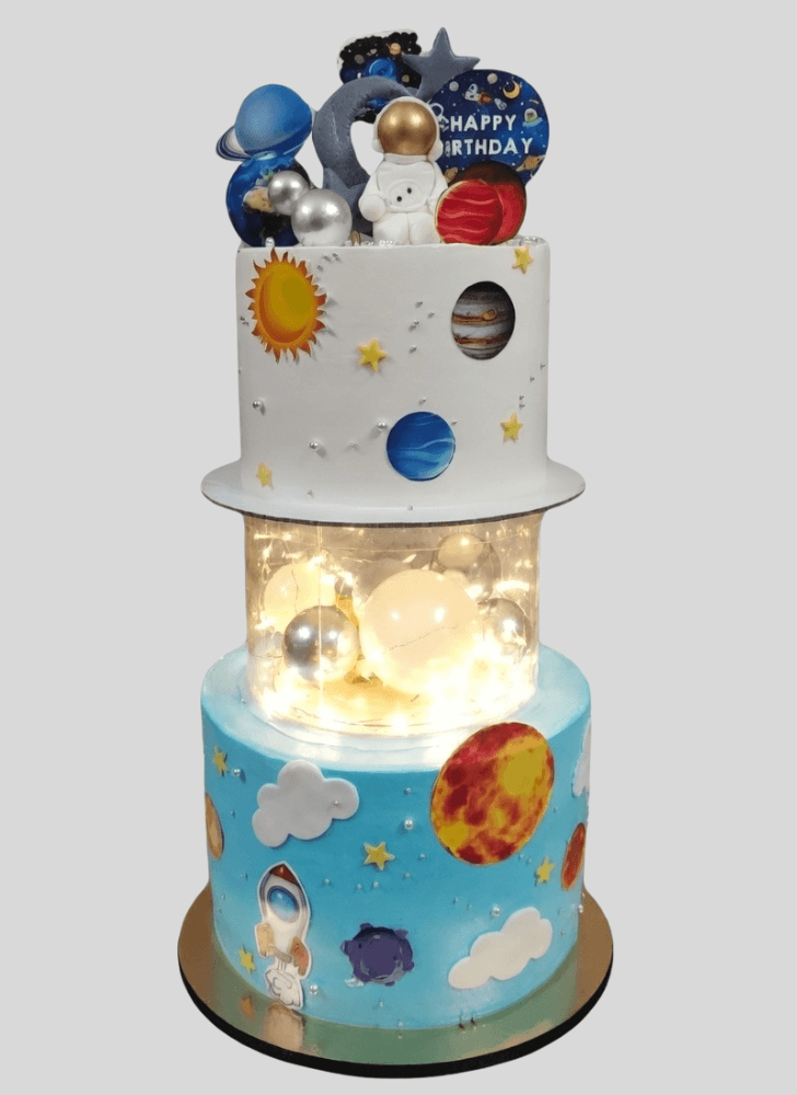 Lovely Space Cake Design