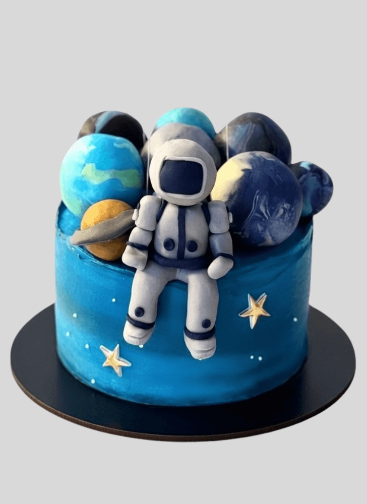 Wonderful Space Cake Design