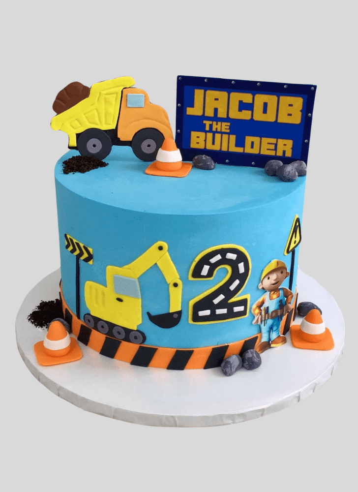 Exquisite Bob The Builder Cake