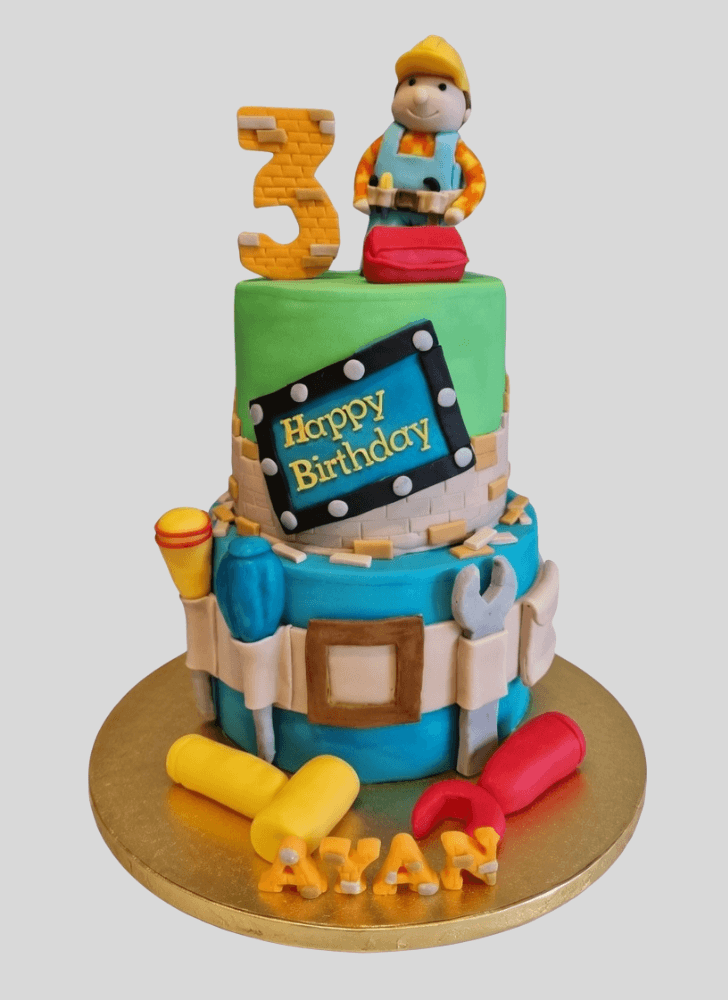Fair Bob The Builder Cake