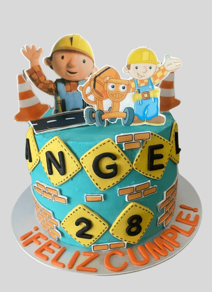 Marvelous Bob The Builder Cake